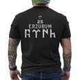 25 Erzurum Turkey T-Shirt mit Rückendruck