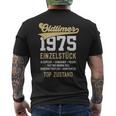 48 Jahre Oldtimer 1975Intage 48Th Birthday T-Shirt mit Rückendruck