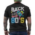 80S For 80S Retro Party Back To The 80S T-Shirt mit Rückendruck