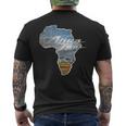 Africa Touring Twin Bike Off-Road & Cross Continent T-Shirt mit Rückendruck