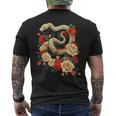 Amazing Chinese Year Of The Snake Men's T-shirt Back Print