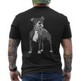 American Staffordshire Terrier Amstaff T-Shirt mit Rückendruck