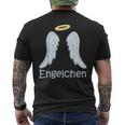 Angel Egel Costume Carnival Party Costume T-Shirt mit Rückendruck