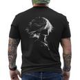 Anime Manga Gráfico Abstracto Arte Anime Camiseta Hombre Estampado Espalda