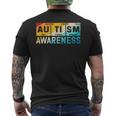 Autism Awareness Periodic Table Camiseta Hombre Estampado Espalda