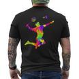 Badminton Shuttlecock Children's Boys T-Shirt mit Rückendruck