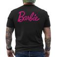 Barbie Official Barbie Logo Ladies Multi Colour T-Shirt mit Rückendruck