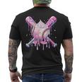 Baseball Drip For Boys Ice Cream Drip Youth Baseball Bats Men's T-shirt Back Print