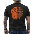 Basketball Basket Nacido Para Jugar Al Baloncesto Camiseta Hombre Estampado Espalda