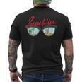 Beachin Beach Sunglasses For a Beach Holiday Lover Tank Top Men's Back Print T-Shirt