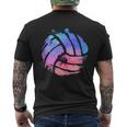 Beacholleyball Player -Olleyball T-Shirt mit Rückendruck