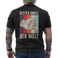 With Bester Onkel Der Welt T-Shirt mit Rückendruck