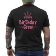 Birthday Crew T-Shirt mit Rückendruck