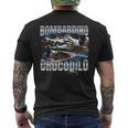 Bombardino Crocodilo Men's T-shirt Back Print
