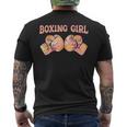 Boxeo Puching Ball Sparring Boxeador Camiseta Hombre Estampado Espalda