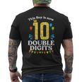 This Boy Is Now 10 Double Digits Crown 10Th Birthday Fiesta Men's T-shirt Back Print