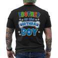 Brother Of The Birthday Boy Dog Family Party Decorations Men's T-shirt Back Print
