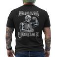 Calacas Chidas Gym Meme Mira Bro De Solo Llorarle A Mi Ex Camiseta Hombre Estampado Espalda