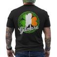 Celtic Theme Gilmore Irish Family Name Men's Back Print T-Shirt