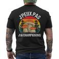 Champignon J'peux Pas J'ai Champignons Drôle Cèpes T-shirt imprimé au dos