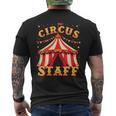 Circus Staff Retro Big Top Carnival T-Shirt mit Rückendruck