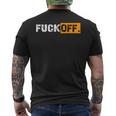 Classic Fack Off T-Shirt mit Rückendruck