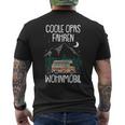 Cool Grandpa Driving Motorhome Grandad Grandad Camping T-Shirt mit Rückendruck