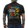 Cousin Crew 2025 Summer Vacation Beach Family Trips Matching Men's T-shirt Back Print