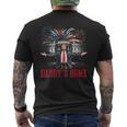 Daddys Home White House Pink Trump 2024 Men's T-shirt Back Print