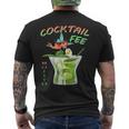 Damen Cocktail Fee Kostüm T-Shirt mit Rückendruck