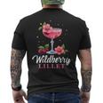 Damen Sommer Cocktail Party Wildberry Lillet Damen Mit-Ausschnitt T-Shirt mit Rückendruck