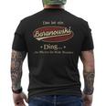 Das Ist Ein Baranowski Ding Das Würdest Du Nicht Verstehen Baranowski Name T-Shirt mit Rückendruck