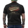 Das Ist Ein Cummings Ding Das Würdest Du Nicht Verstehen Cummings Name T-Shirt mit Rückendruck