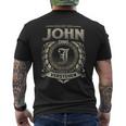 Das Ist Ein John Ding John Name T-Shirt mit Rückendruck