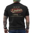 Das Ist Ein Lindner Ding Das Würdest Du Nicht Verstehen Lindner Name T-Shirt mit Rückendruck