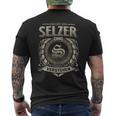 Das Ist Ein Selzer Ding Selzer Name T-Shirt mit Rückendruck