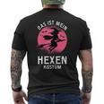 Das Ist Mein Hexen Costume Witch Costume Carnival Fancy Dress T-Shirt mit Rückendruck
