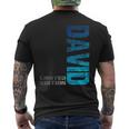 David Name First Name Boy Man Birthday T-Shirt mit Rückendruck