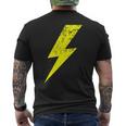 s With Yellow Flashes T-Shirt mit Rückendruck