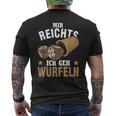 Dice Game Dice Poker Dice T-Shirt mit Rückendruck