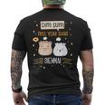 Dim Sum Siewmai Type I Chinese Asia Street Food Lover Men's Back Print T-Shirt