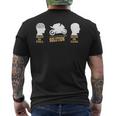 Diseño De Motocicletas Para Ciclistas Y Motociclistas Camiseta Hombre Estampado Espalda