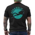 Diver Aquaholic Diving T-Shirt mit Rückendruck