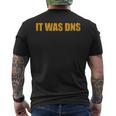 It Was Dns T-Shirt mit Rückendruck