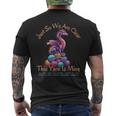 Dragon Colorful Yarn Eggs Just So We Are Clear Yarn Is Mine Men's T-shirt Back Print