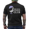 The Duck Feeding Club Duck Lover Apparel Men's Back Print T-Shirt