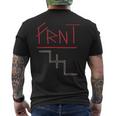 Ebm-Front Electronic Body Music Frnt 242 Camiseta Hombre Estampado Espalda