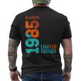 Edición Limitada 1985 Marzo 1985 Camiseta Hombre Estampado Espalda