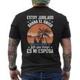 Estoy Jubilado Hombre Jubilación Pensionista Camiseta Hombre Estampado Espalda