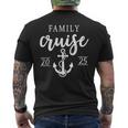 Family Cruise 2025 Family Vacation Matching For Cruise 2025 Men's T-shirt Back Print